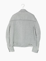 Kozaburo SS24 Oversized Sashiko Trucker Jacket