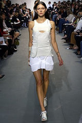 Helmut Lang SS04 Dragonfly Raw Strap Mini Skirt