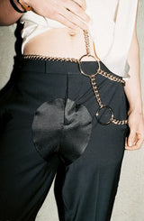 Helmut Lang SS04 Contrast Crotch Panel Suit Trousers