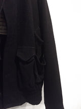 Raf Simons AW04 Wool Shipwreck Cargo Bomber