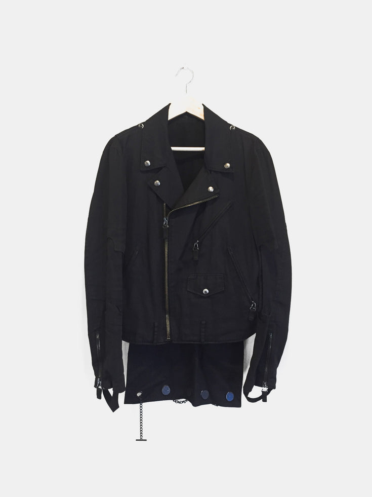 Helmut Lang SS04 Elbow Cutout Double Rider