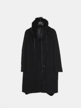 Helmut Lang AW00 Angora Astro Biker Parka