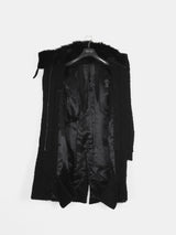 Helmut Lang AW00 Angora Astro Biker Parka