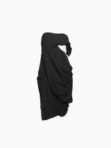 Junya Watanabe Draped Deformation Tube Top Dress