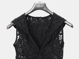 Helmut Lang SS96 Hooded Floral Lace Dress
