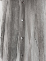 Comme des Garçons Sheer Mesh Button Shirt