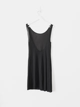 Yohji Yamamoto Semi Sheer Backless Dress