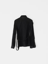 Helmut Lang SS04 Dragonfly Raw Strap Button Shirt
