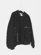 Issey Miyake Issey Sport Wool MA-1 Bomber