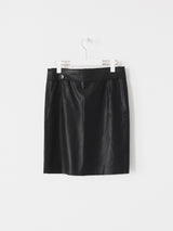 Helmut Lang SS05 Liquid Resin Coated Wool Suit & Skirt