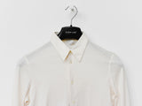Helmut Lang 00s Foldover Cuff Button Shirt