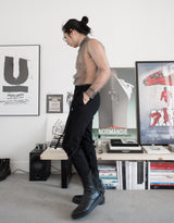 Comme des Garçons Sheer Mesh Button Shirt