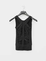 Helmut Lang SS01 Silk Cross Strap Bound Top