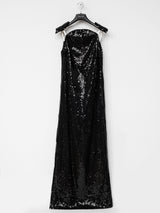 Helmut Lang AW99 Sequined Bondage Astro Gown