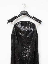 Helmut Lang AW99 Sequined Bondage Astro Gown