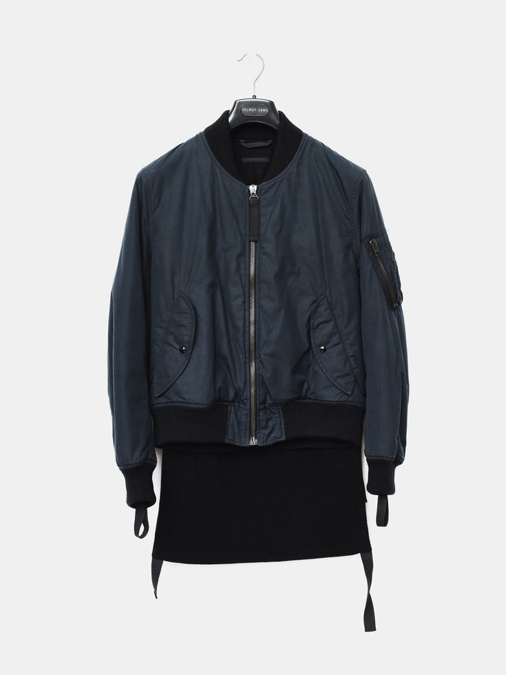 Helmut Lang AW03 Bondage Panel MA-1 Bomber