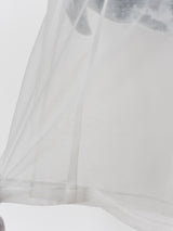 Yohji Yamamoto SS03 Sheer Frog Watercolor Mock Neck Top