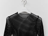 Comme des Garçons 1991 Wool Fishnet Top