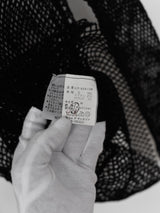 Comme des Garçons 1991 Wool Fishnet Top