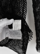 Comme des Garçons 1991 Wool Fishnet Top