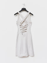 Helmut Lang SS01 Cross Strap Bound Dress