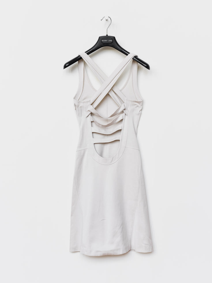 Helmut Lang SS01 Cross Strap Bound Dress