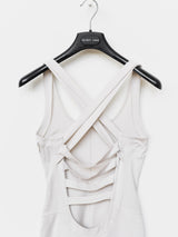 Helmut Lang SS01 Cross Strap Bound Dress