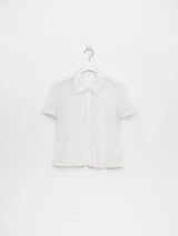 Helmut Lang SS96 Sheer Floral Lace Shirt