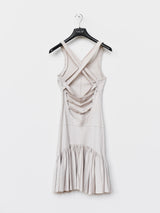 Helmut Lang SS01 Cross Strap Bound Dress