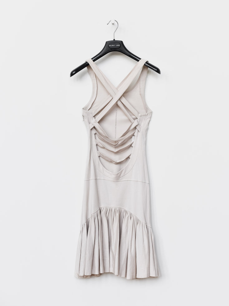 Helmut Lang SS01 Cross Strap Bound Dress