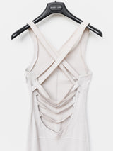 Helmut Lang SS01 Cross Strap Bound Dress