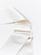 Helmut Lang AW03 Safety Cage Parachute Harness Silk Facsimile Cream