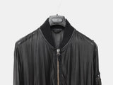 Helmut Lang SS04 Transparent Silk Bondage MA-1 Bomber