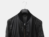Helmut Lang SS04 Transparent Silk Bondage MA-1 Bomber