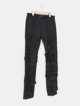 Undercover AW09 Earmuff Maniac 78 Destroyed Denim