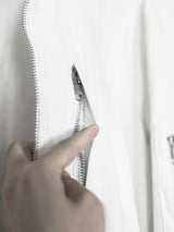 Helmut Lang SS99 Resin Coated High Collar MA-1 Bomber