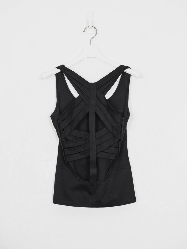 Helmut Lang SS01 Cross Strap Bound Top Sample