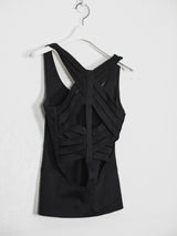 Helmut Lang SS01 Cross Strap Bound Top Sample