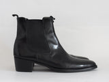 Helmut Lang 00s Cuban Heel Chelsea Boots