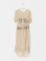 Comme des Garçons SS10 Sheer Bandeau Dress