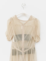Comme des Garçons SS10 Sheer Bandeau Dress