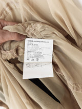 Comme des Garçons SS10 Sheer Bandeau Dress
