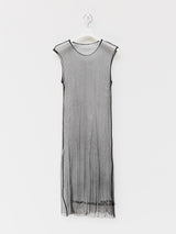 Ann Demeulemeester SS00 Patti Smith Beaded Sheer Dress