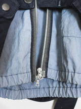 Dries Van Noten AW14 Moleskin Backzip Bomber