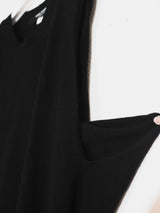 Junya Watanabe Asymmetric Knit Shawl Sweater