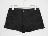 Blackmeans Calf Leather Shorts