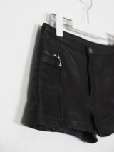 Blackmeans Calf Leather Shorts