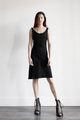 Yohji Yamamoto Semi Sheer Backless Dress