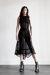 Comme des Garçons SS10 Sheer Bandeau Dress