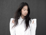 Yohji Yamamoto Offset Open Shoulder Shirt